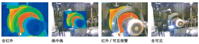 紅外熱像儀集成多種可視化測(cè)量方式